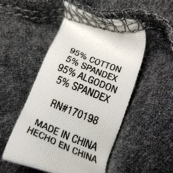 Asher Jones London Henley Men Small White Gray Two Tone Casual Retro NWT - Picture 6 of 6